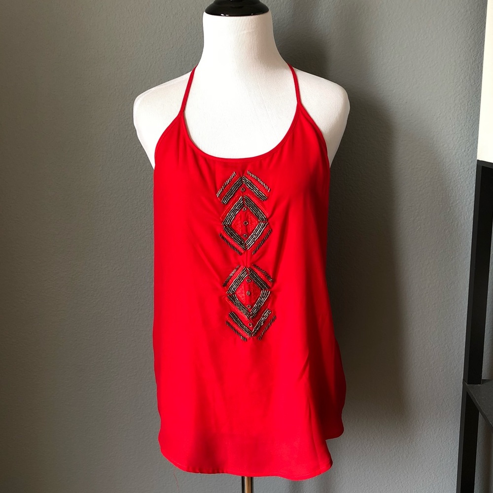 ▪️NWT F21 Tank Top with Beaded Detailing